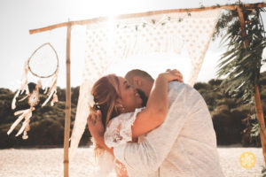Casamento a dois, beach wedding na Praia do Rosa