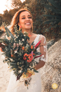 Casamento a dois, beach wedding na Praia do Rosa