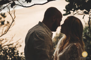 Casamento a dois, beach wedding na Praia do Rosa