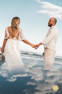 Casamento a dois, beach wedding na Praia do Rosa