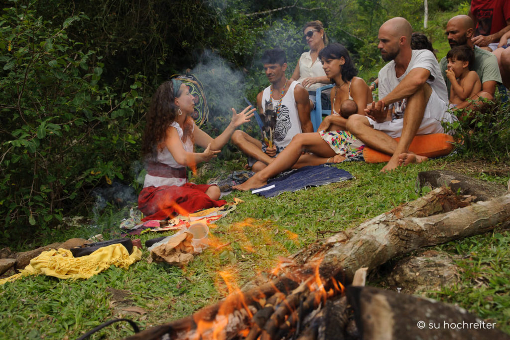 Fotos de batizado Xamanico